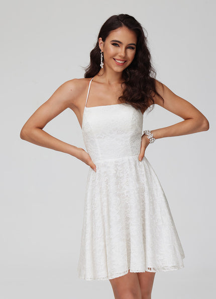 Robe Dentelle Courte En Dentelle