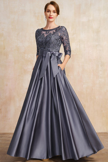 Robe Longue Dos Dentelle - gallery 4