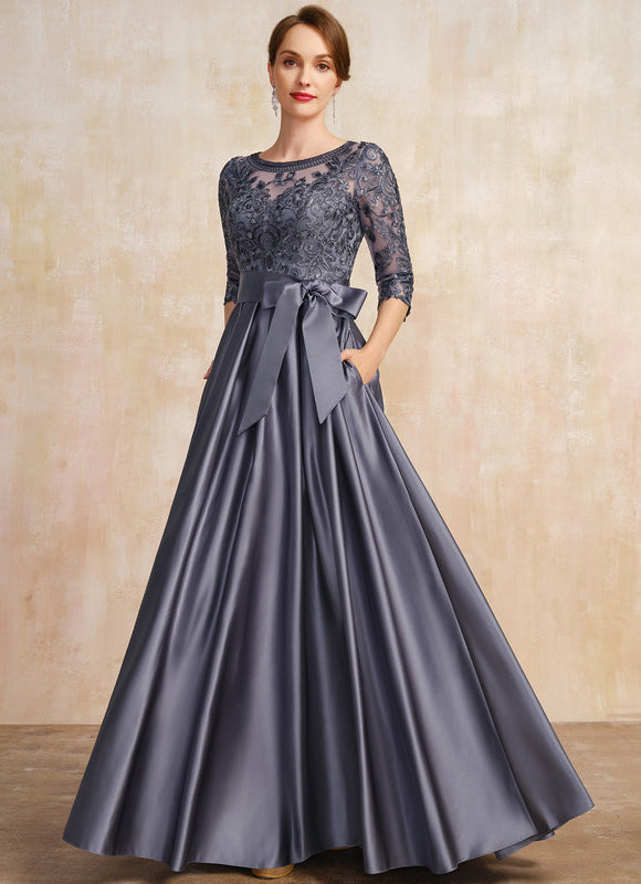 Robe Longue Dos Dentelle - gallery 4