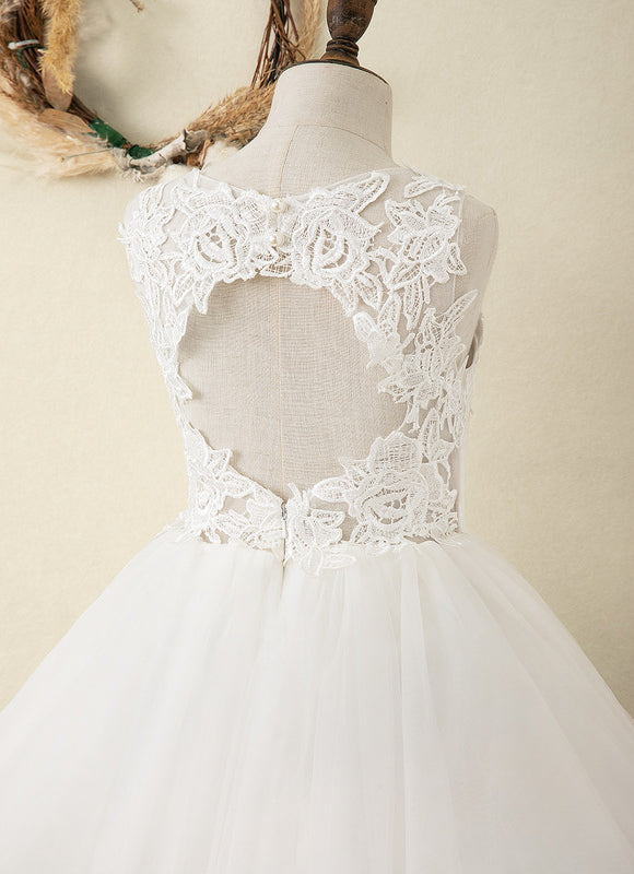 Robe Dos Nu Dentelle Blanche