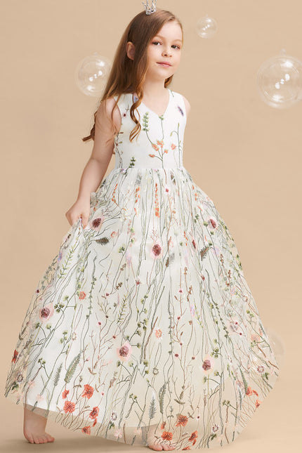 Robe Dentelle Enchantée Florale - gallery 5
