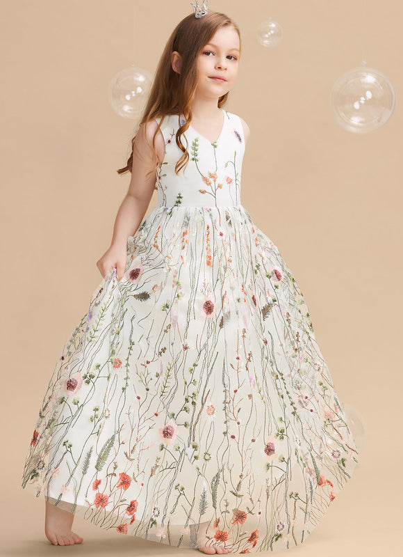 Robe Dentelle Enchantée Florale - gallery 5