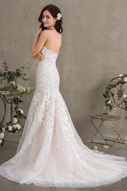 Robe Dentelle Élégante Tulle - gallery 6