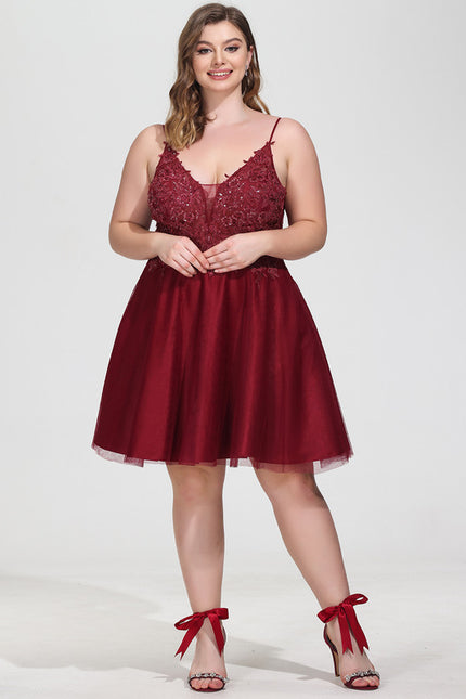 Robe Cocktail Bustier Dentelle - gallery 9
