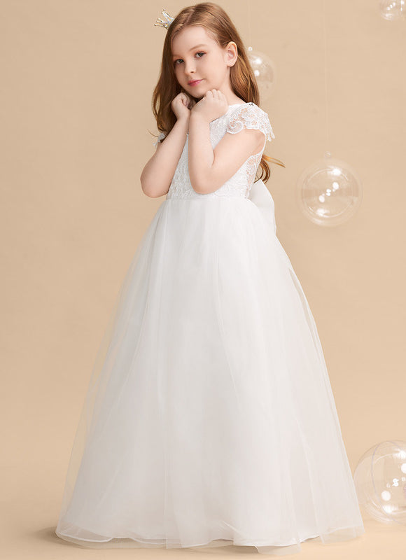 Robe Dentelle Blanche Légère - gallery 1