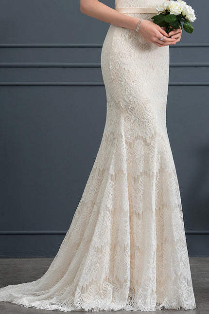 Robe Dentelle Dentelle Élégante - gallery 5