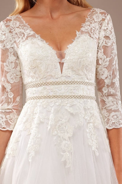 Robe Dentelle Élégance Tulle Dentelle - gallery 3