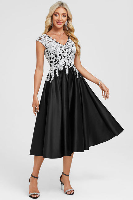 Robe Trapèze Dentelle - gallery 5