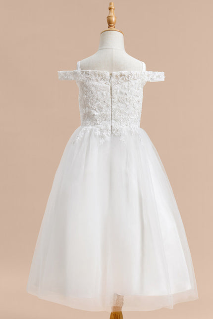 Robe Dentelle Enfant Élégante - gallery 5
