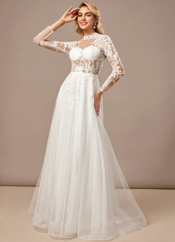 Robe Mariee Tulle Et Dentelle - gallery 1