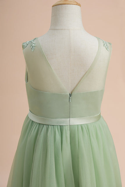 Robe Dentelle Émeraude Enchantée - gallery 5