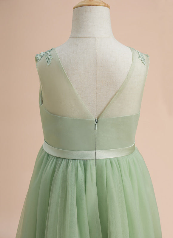 Robe Dentelle Émeraude Enchantée - gallery 5