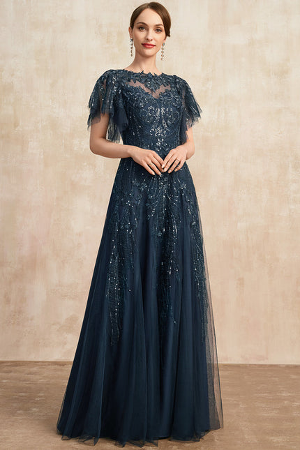 Robe Dentelle Éclat Océanique - gallery 4