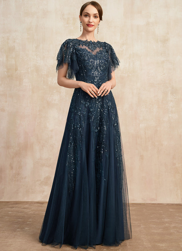 Robe Dentelle Éclat Océanique - gallery 4