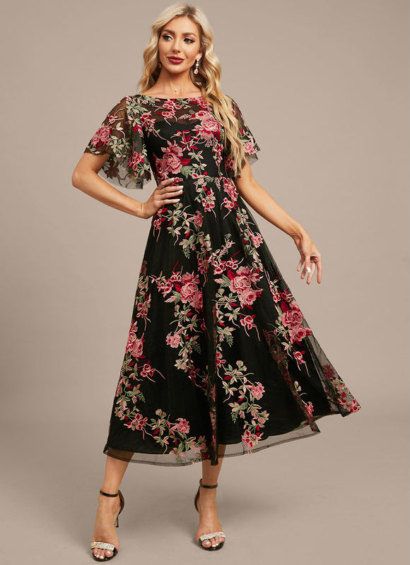 Robe Dentelle Florale Chic - gallery 5