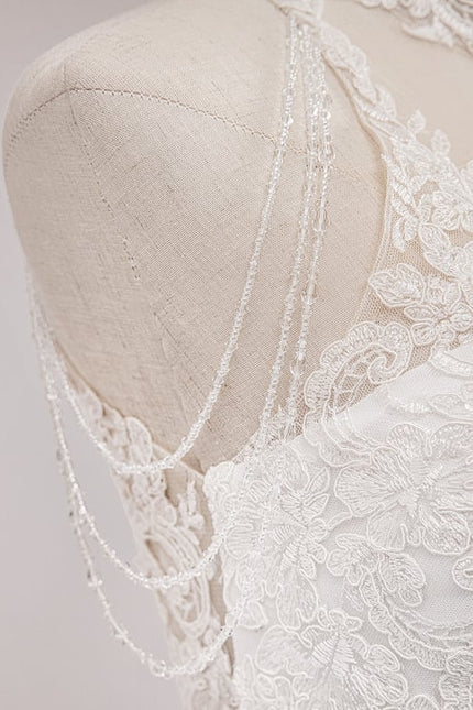 Robe Dentelle Nuptiale Ethérée - gallery 7