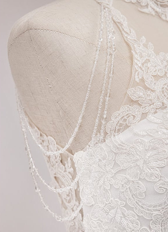 Robe Dentelle Nuptiale Ethérée - gallery 7