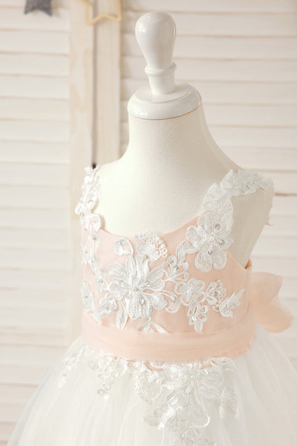 Robe Dentelle Nuptiale Enfantine - gallery 8