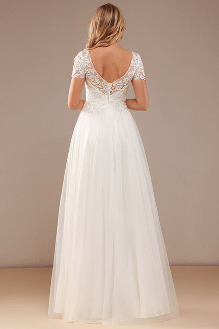 Robe Dentelle Tulle Fluide - gallery 4