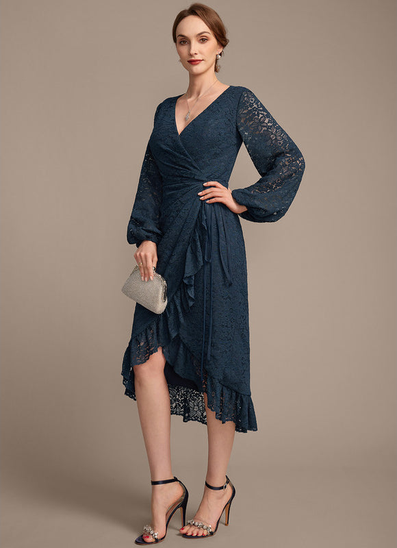 Robe Velours Dentelle - gallery 4