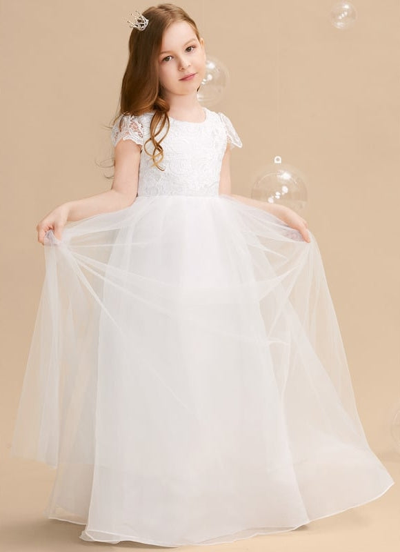 Robe Dentelle Blanche Légère - gallery 2