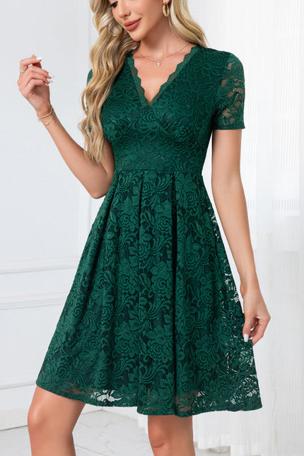 Robe En Dentelle Boheme - gallery 5
