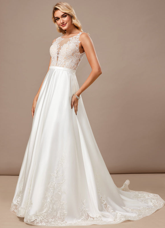 Robe Mariee Dentelle De Calais - gallery 1