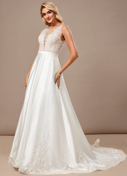 Robe Mariee Dentelle De Calais - gallery 1