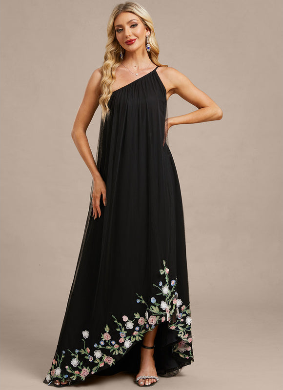 Robe De Soirée Tulle Et Dentelle - gallery 2