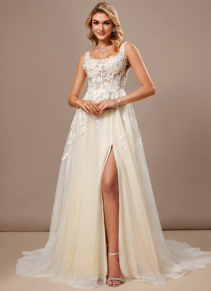 Robe Dentelle Tulle Floral