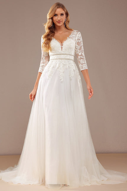 Robe Dentelle Élégance Tulle Dentelle - gallery 4