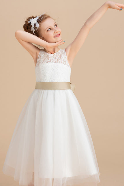 Robe Dentelle Enfant Chic - gallery 2