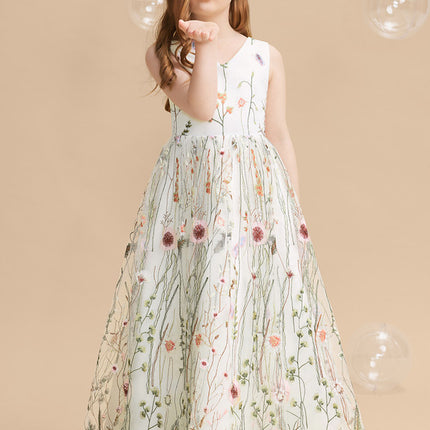 Robe Dentelle Enchantée Florale