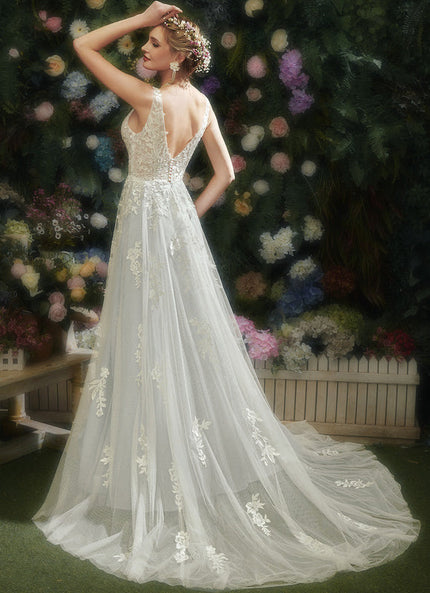 Robe Dentelle Tulle Éclatante