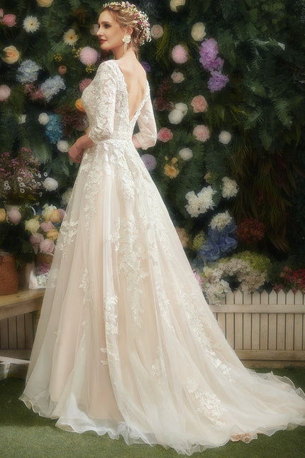 Robe Mariee Bustier Dentelle - gallery 2