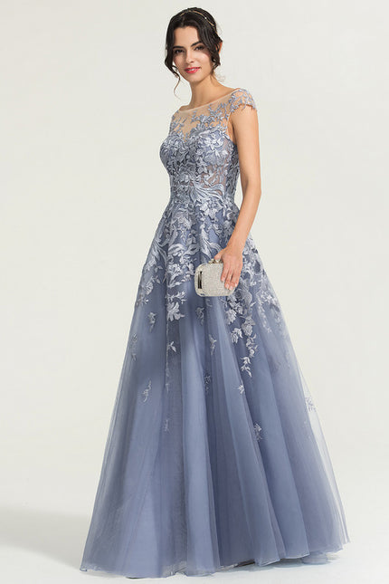Robe Dentelle Étoile Azur - gallery 6