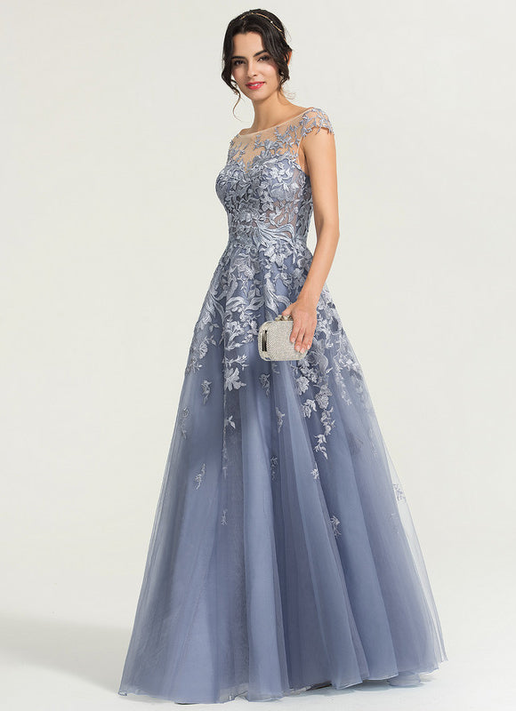 Robe Dentelle Étoile Azur - gallery 6