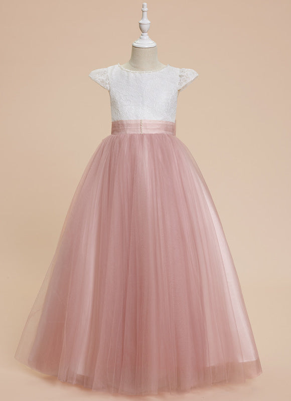 Robe Dentelle Tulle Perlée - gallery 3