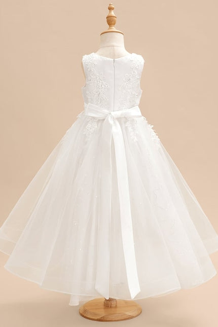 Robe Dentelle Fille Mariage Chic - gallery 4