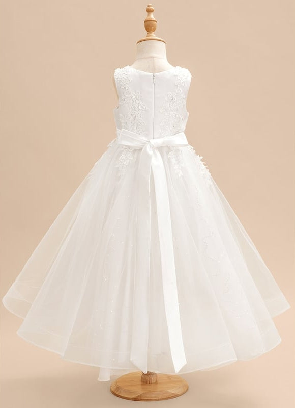 Robe Dentelle Fille Mariage Chic - gallery 4