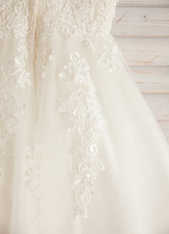 Robe De Bapteme Dentelle Ancienne - gallery 9
