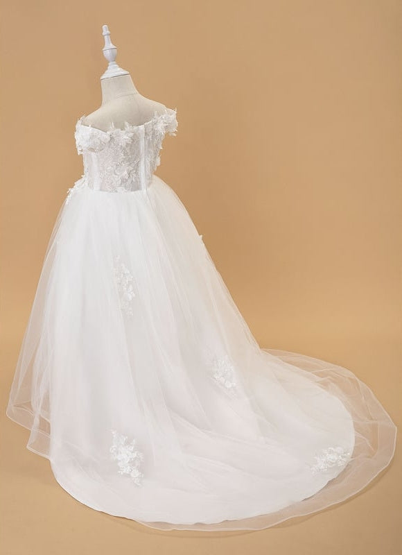 Robe Dentelle Éclat De Rêve Floral - gallery 4