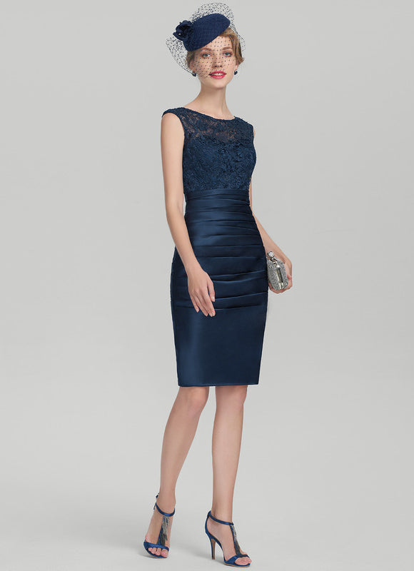 Robe Dentelle Chic Marine - gallery 4