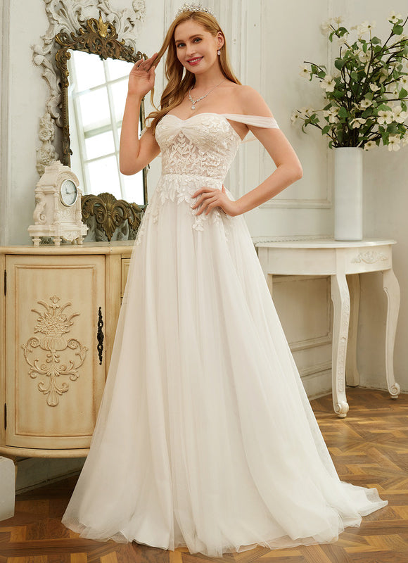 Robe Dentelle Epaule Dénudée