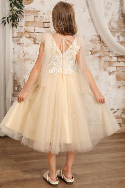 Robe Dentelle Champagne - gallery 2