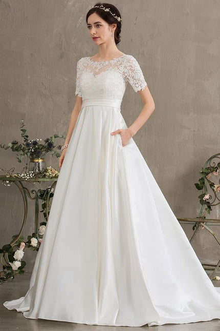 Robe Mariee Champetre Dentelle - gallery 4