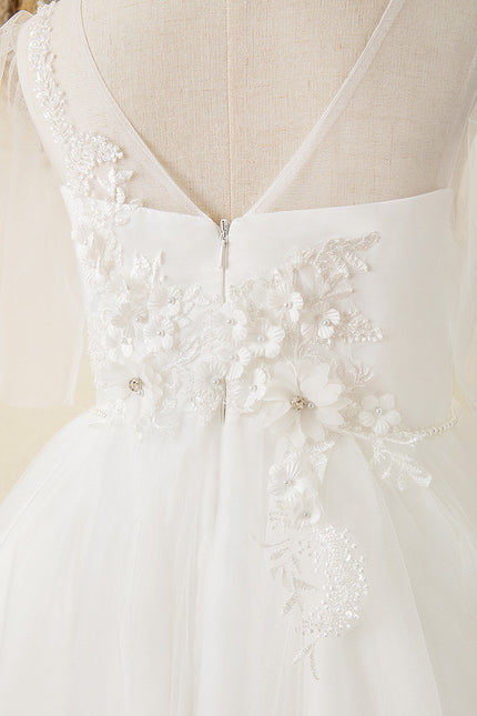 Robe Dentelle Cérémonie Aérienne - gallery 1
