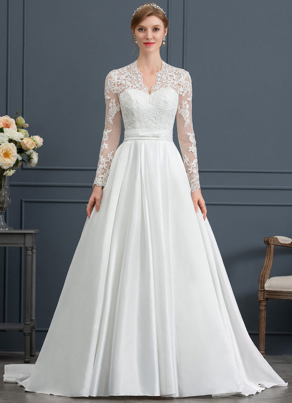 Robe Dentelle Voile Étoilé - gallery 1