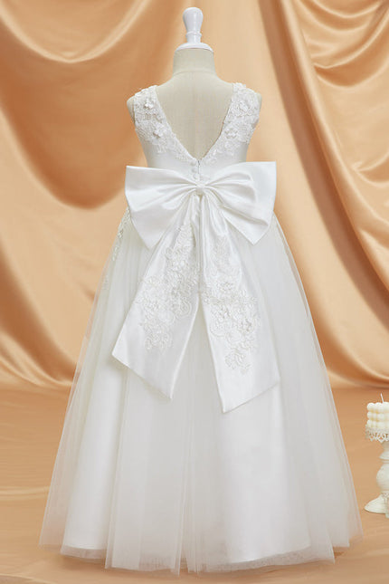 Robe Longue Blanche Dentelle Vintage