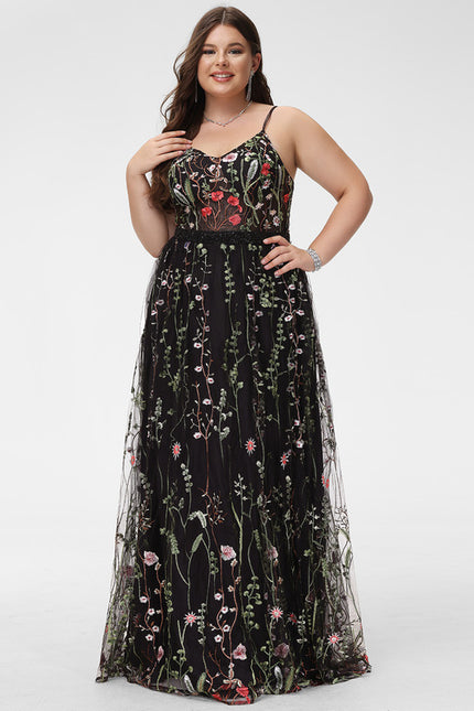 Robe Dentelle Florale Ethnique - gallery 4